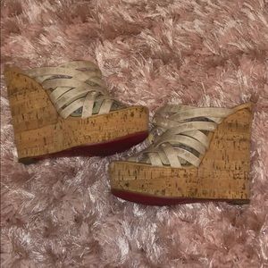 Christian Louboutin Corniche 140 Platform Wedges